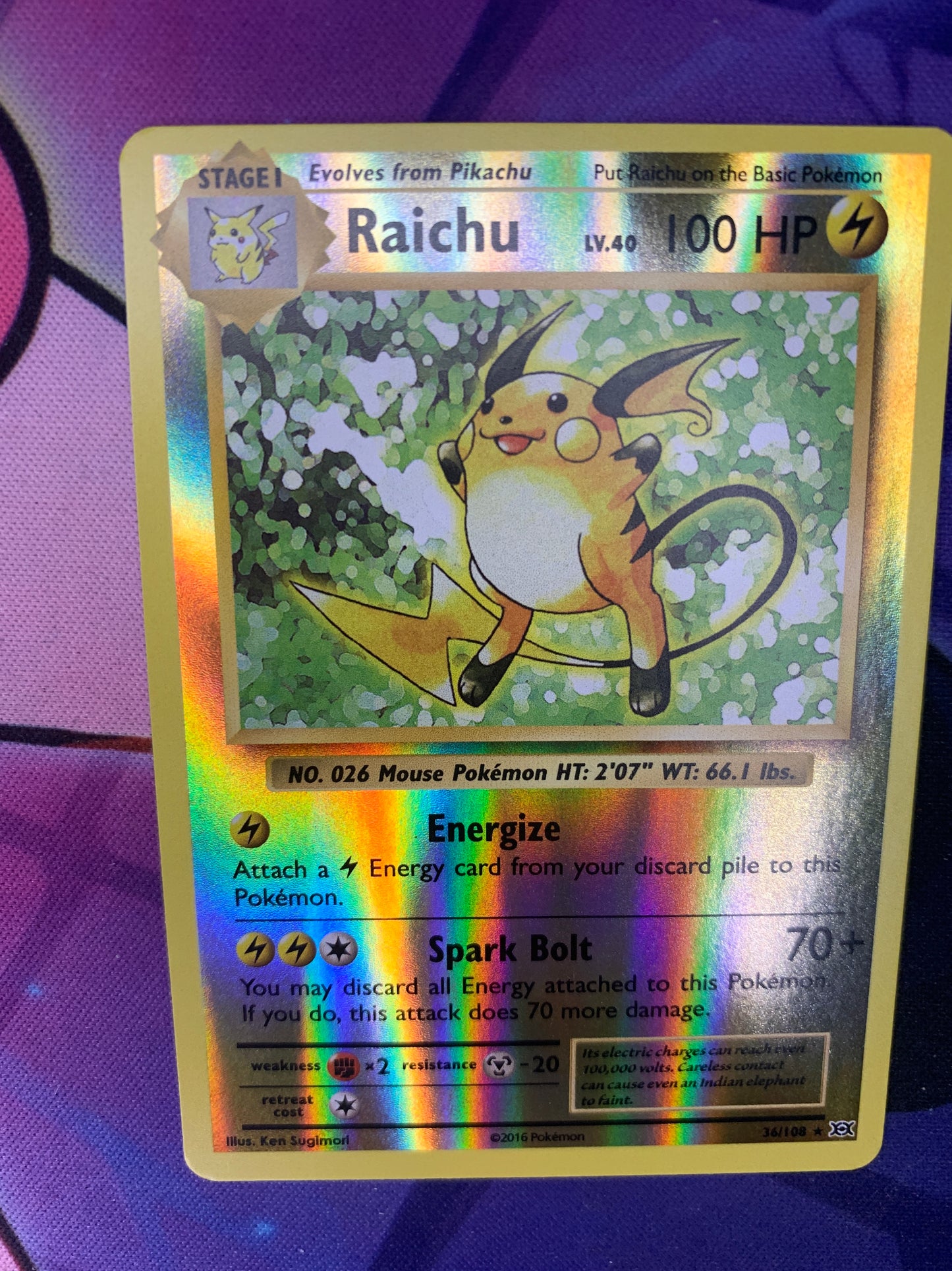 Raichu [Evolutions - RvR]