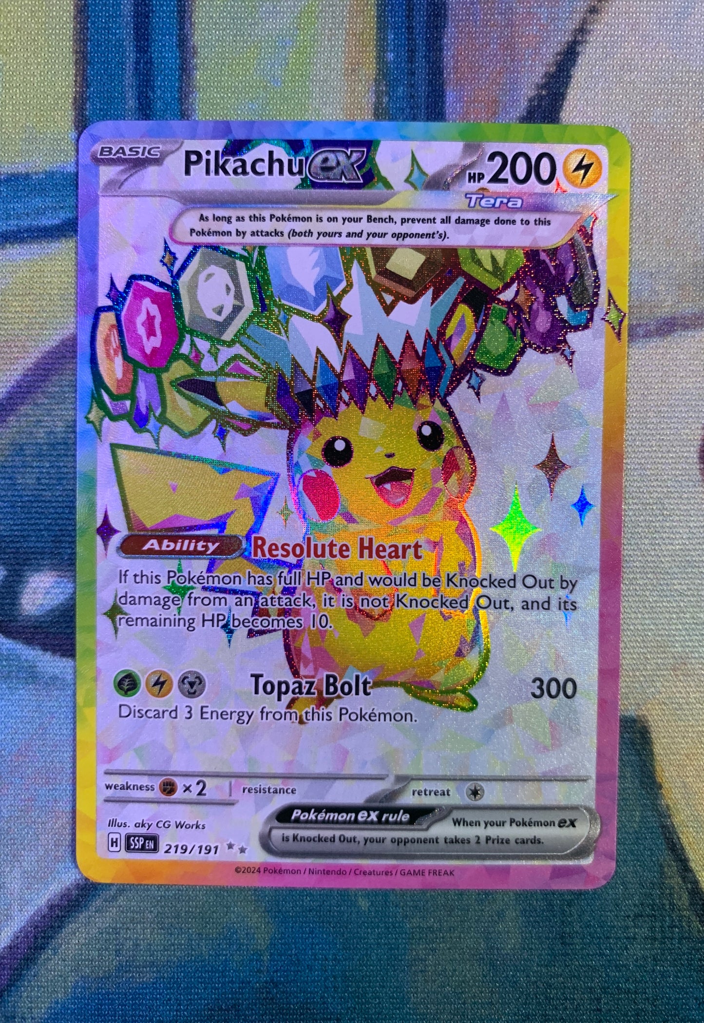 Pikachu ex (Stellar)