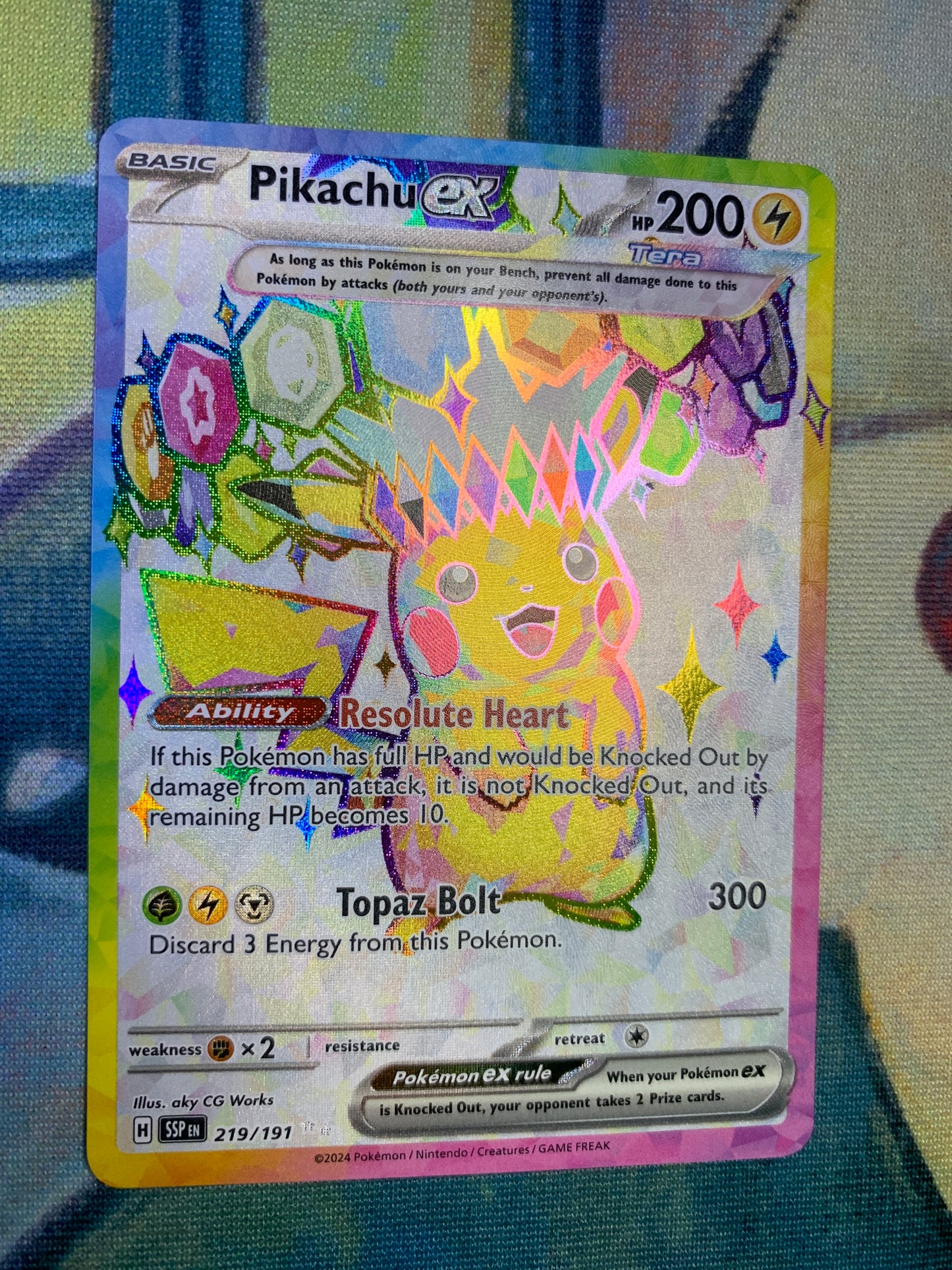 Pikachu ex (Stellar)