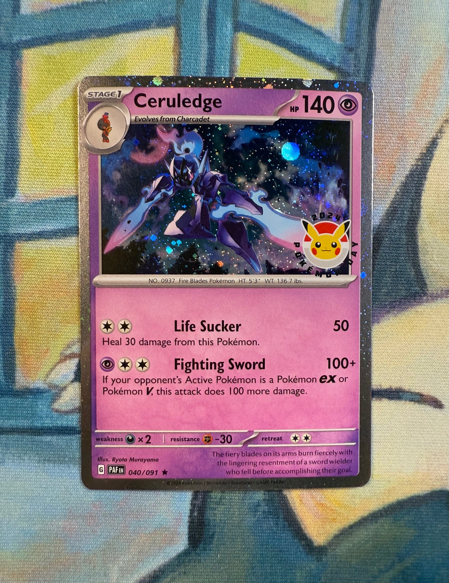 Ceruledge [Pokemon Day 2024]