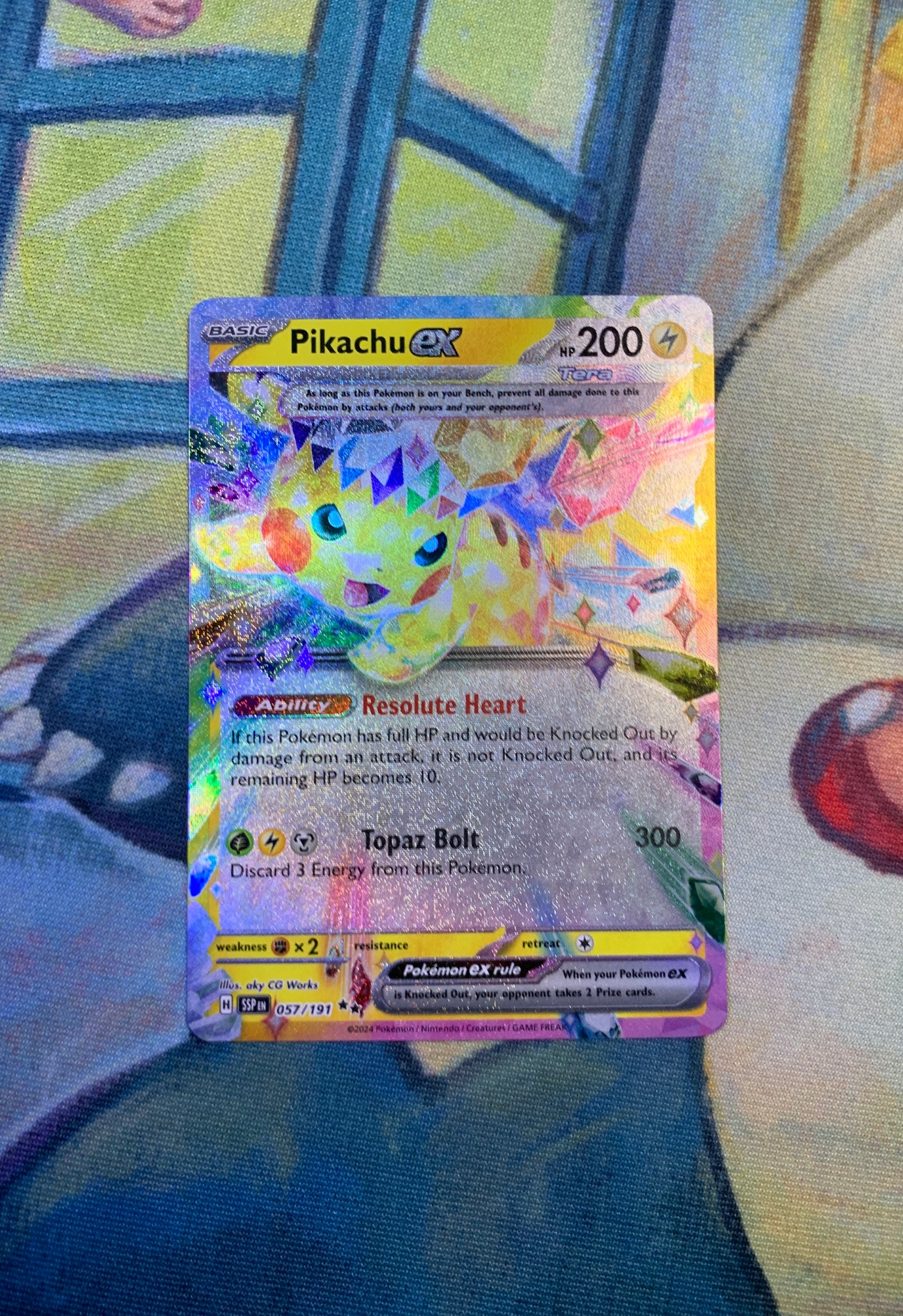 Pikachu ex (Stellar)