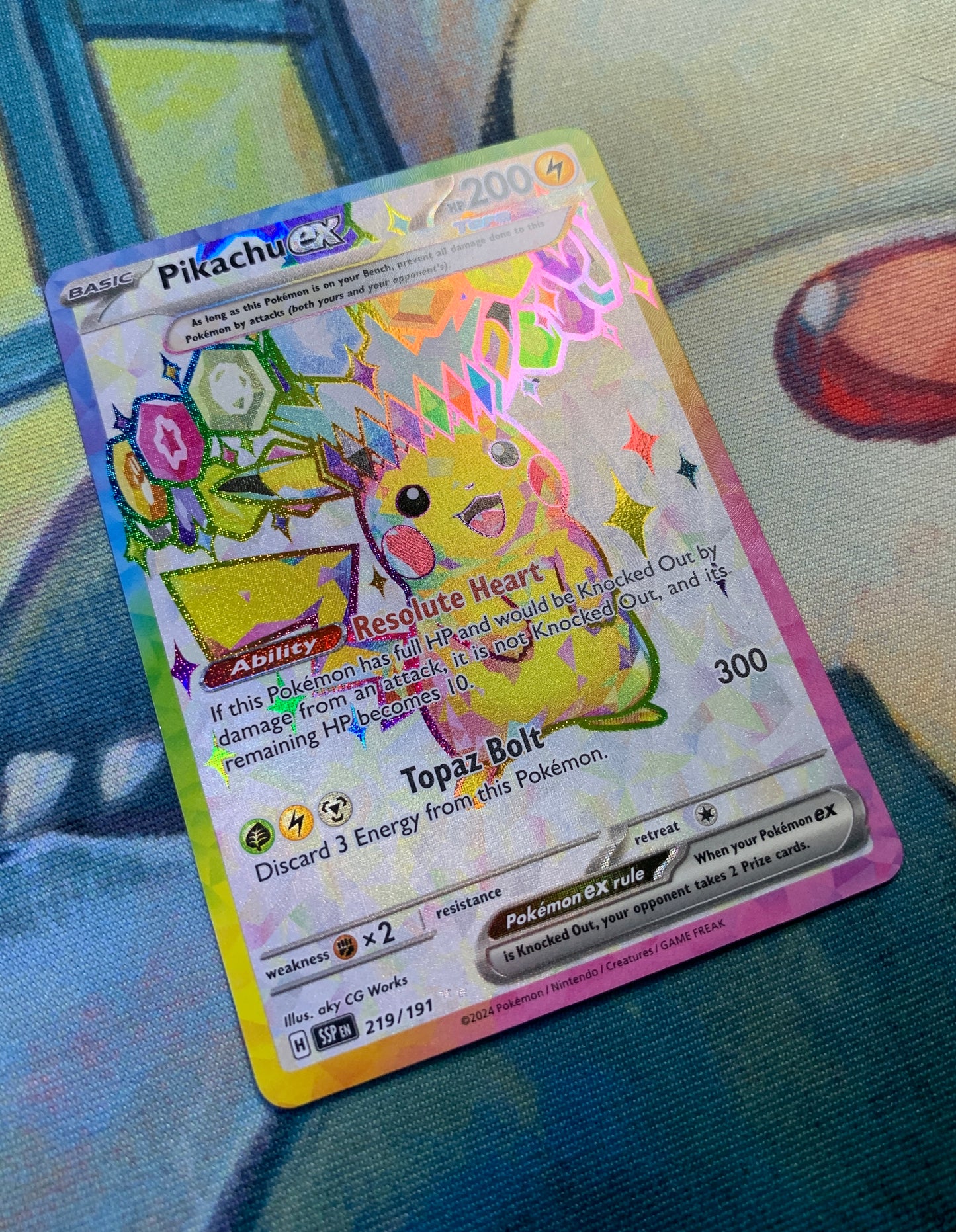 Pikachu ex (Stellar)