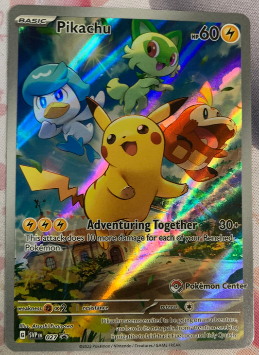 Pikachu [Pokemon Center]