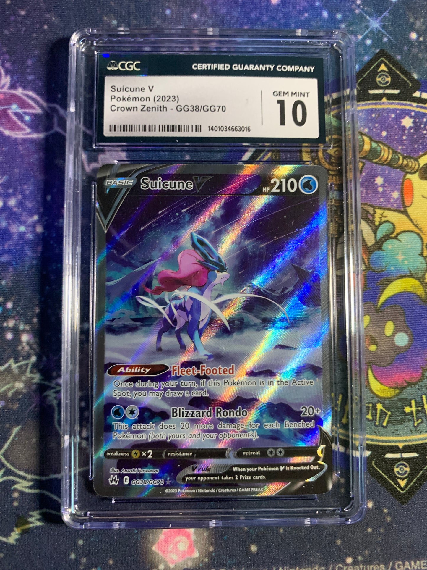 Suicune V [CGC 10]