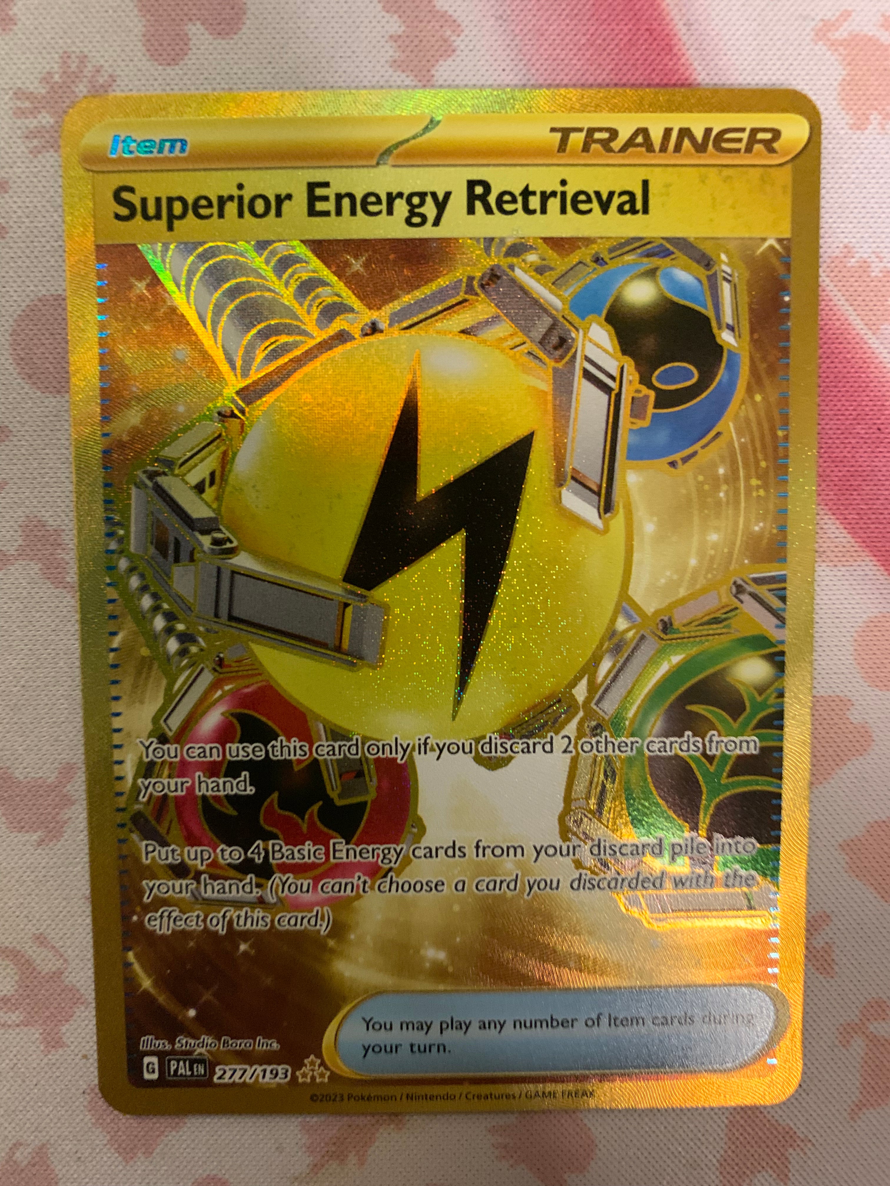 Superior Energy Retrieval – Pally’s Trainer & Collector Store