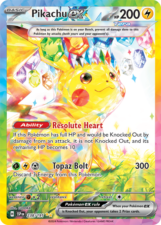 Pikachu ex (Stellar)