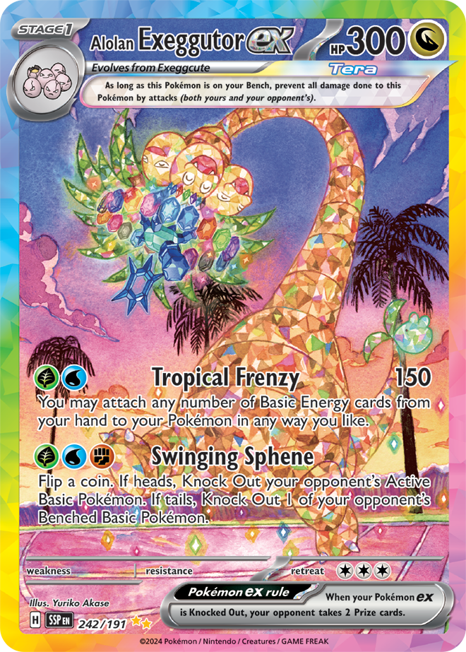 Alolan Exeggutor ex (Stellar)