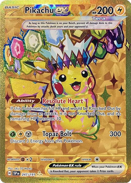 Pikachu ex (Stellar)