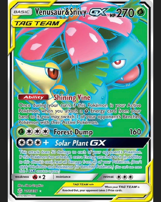 Venusaur & Snivy GX